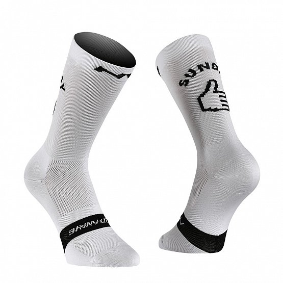 Northwave Sunday Monday Sock, white