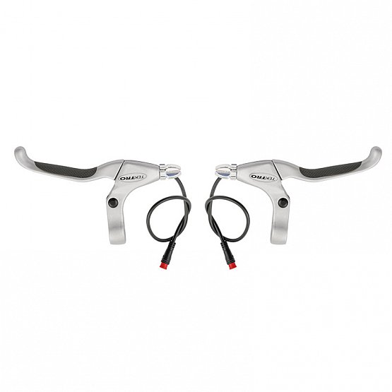 Páky brzdové se snímačem Tektro EL-550 stříbrné Wakita Grace