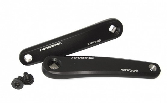 Sada klik, Sduro Delta 170mm, 4-hran, cerná, levá+pravá, Yamaha