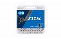 Reťaz BX11SLN18X11SL, strieborná, 11-kolo	