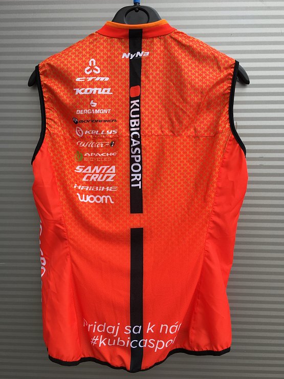 Pánska cyklistická vesta KUBICAŠPORT