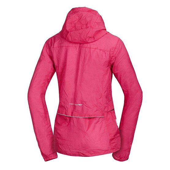 NORTHFINDER dámska neprem. zbaliteľná bunda 2L Northkit, rose