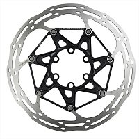 Brzdový kotúč SRAM CENTERLINE 2 PIECE 160 mm, black (v balení titánové skrutky), rounded Brzdový kotúč SRAM CENTERLINE 2 PIECE 160 mm, black (v balení titánové skrutky), rounded