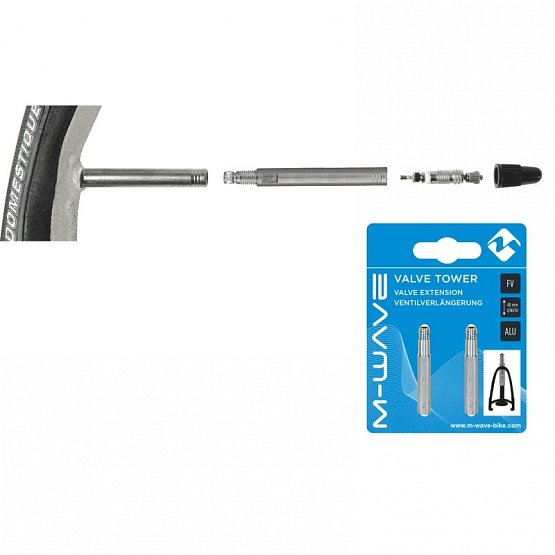 Ventilový diel - adaptér 40mm na galuskový ventil