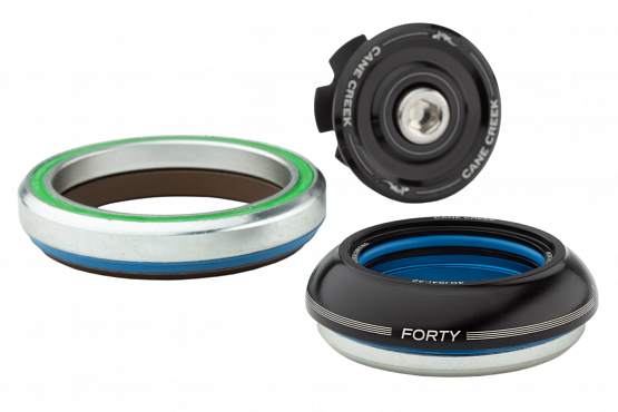 Hlavové zloženie Cane Creek Forty IS41/28.6/H9 | IS52/40, Short Cover, black