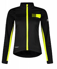 Dámska bunda FORCE FROST LADY softshell, čierno-fluo Dámska bunda FORCE FROST LADY softshell, čierno-fluo