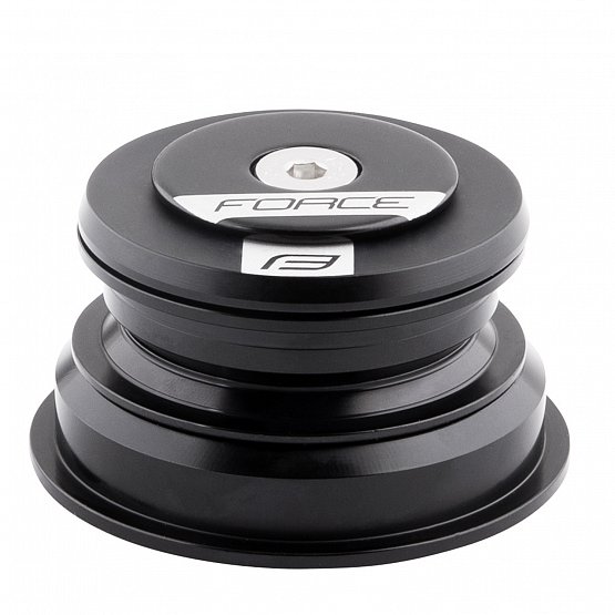 Hlavové zloženie FORCE TAPPER 1 1/8"-1 1/2" polointegrované, 55mm, čierne