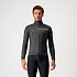 Bunda CASTELLI Squadra Stretch, svetlá čierna Bunda CASTELLI Squadra Stretch, svetlá čierna