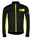 Pánska bunda FORCE FROST softshell, čierno-fluo Pánska bunda FORCE FROST softshell, čierno-fluo