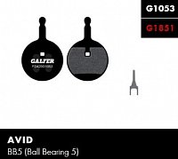 Brzdové platničky GALFER FD420 - Shimano/Tektro