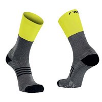 NORTHWAVE Extreme Pro High Sock, grey/yellow