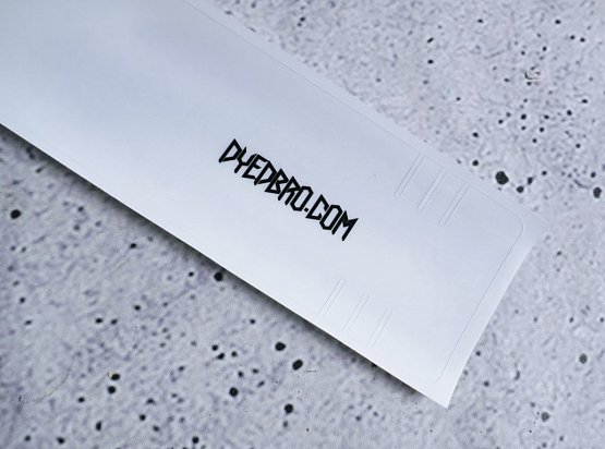 Ochranná fólia spodnej rámovej trubky DYEDbro, gloss finish