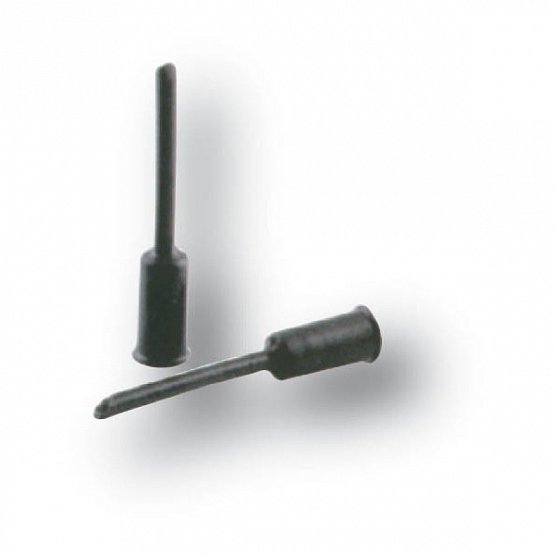 Koncovka rad.bowdenu so slamkou , 4x27.5 mm, plast, cena za 1 ks