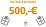 Darčeková poukážka v hodnote 500,00 € Darčeková poukážka v hodnote 500,00 €
