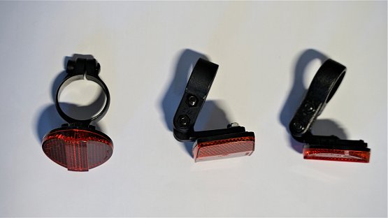 Zadná odrazka na sedlo, 1ks