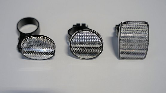 Predná odrazka na riadidlá, 1ks