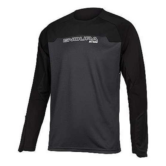 ENDURA MT500 Burner L/S Jersey, Black