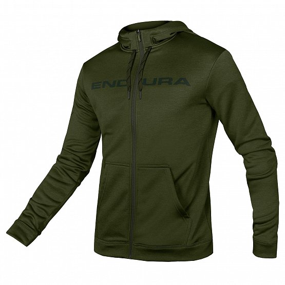 ENDURA Hummvee Hoodie, Olive Green