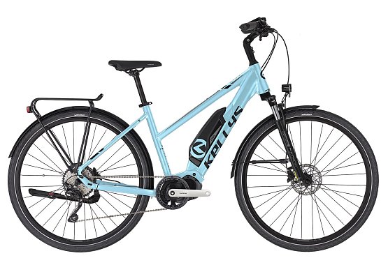 Kellys e-Cristy 10 28" (630 Wh), sky blue
