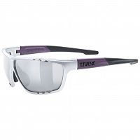  UVEX Sportstyle 706, silver plum mat s3