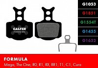 Brzdové platničky GALFER FD451 - Formula, e-bike