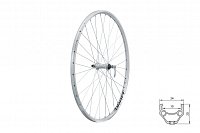 Zapletené koleso predné KLS DRAFT V-brake F, 28/29", silver Zapletené koleso predné KLS DRAFT V-brake F, 28/29", silver