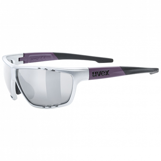  UVEX Sportstyle 706, silver plum mat s3