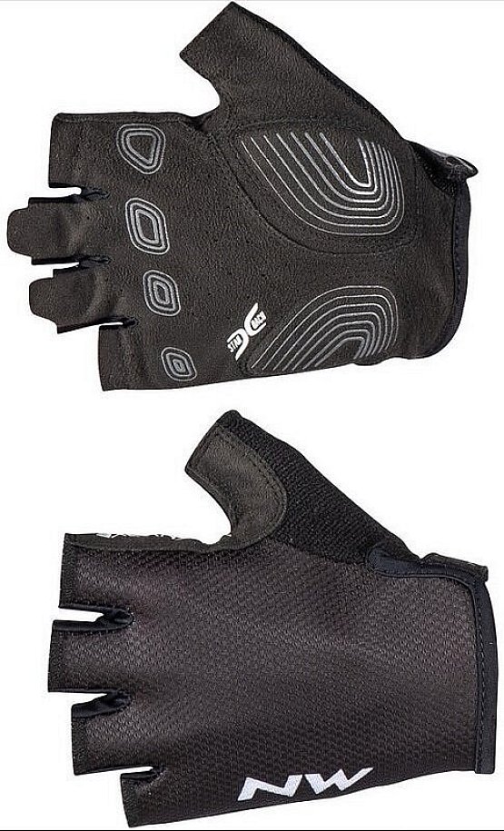 Northwave Active Woman Short Finger Glove, black