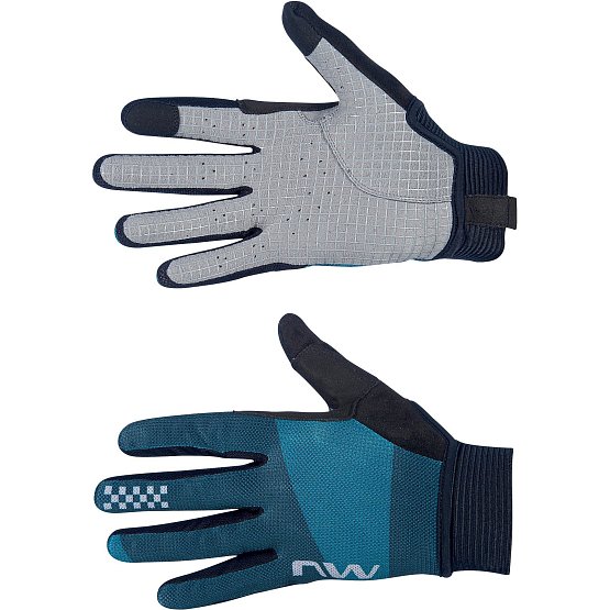 NORTHWAVE Air Lf Full Finger Glove, blue/grey - MEGA VÝPREDAJ -30%