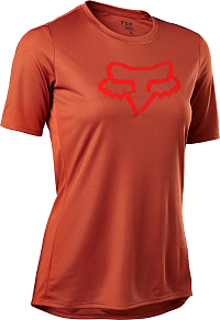 FOX W Ranger Ss Jersey Foxhead, red clear - MEGA VÝPREDAJ -30%