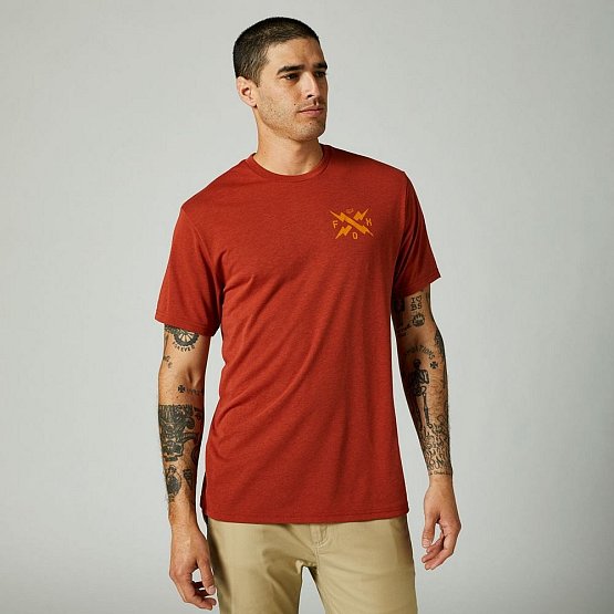 FOX Calibrated Ls Tech Tee, red clear
