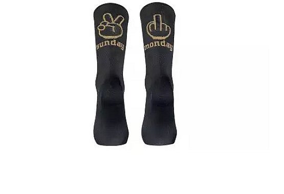 NORTHWAVE Sunday Monday Sock, black/gold