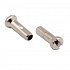 Niple 2,35/14mm 4-hran, 3,2mm, strieborné Niple 2,35/14mm 4-hran, 3,2mm, strieborné