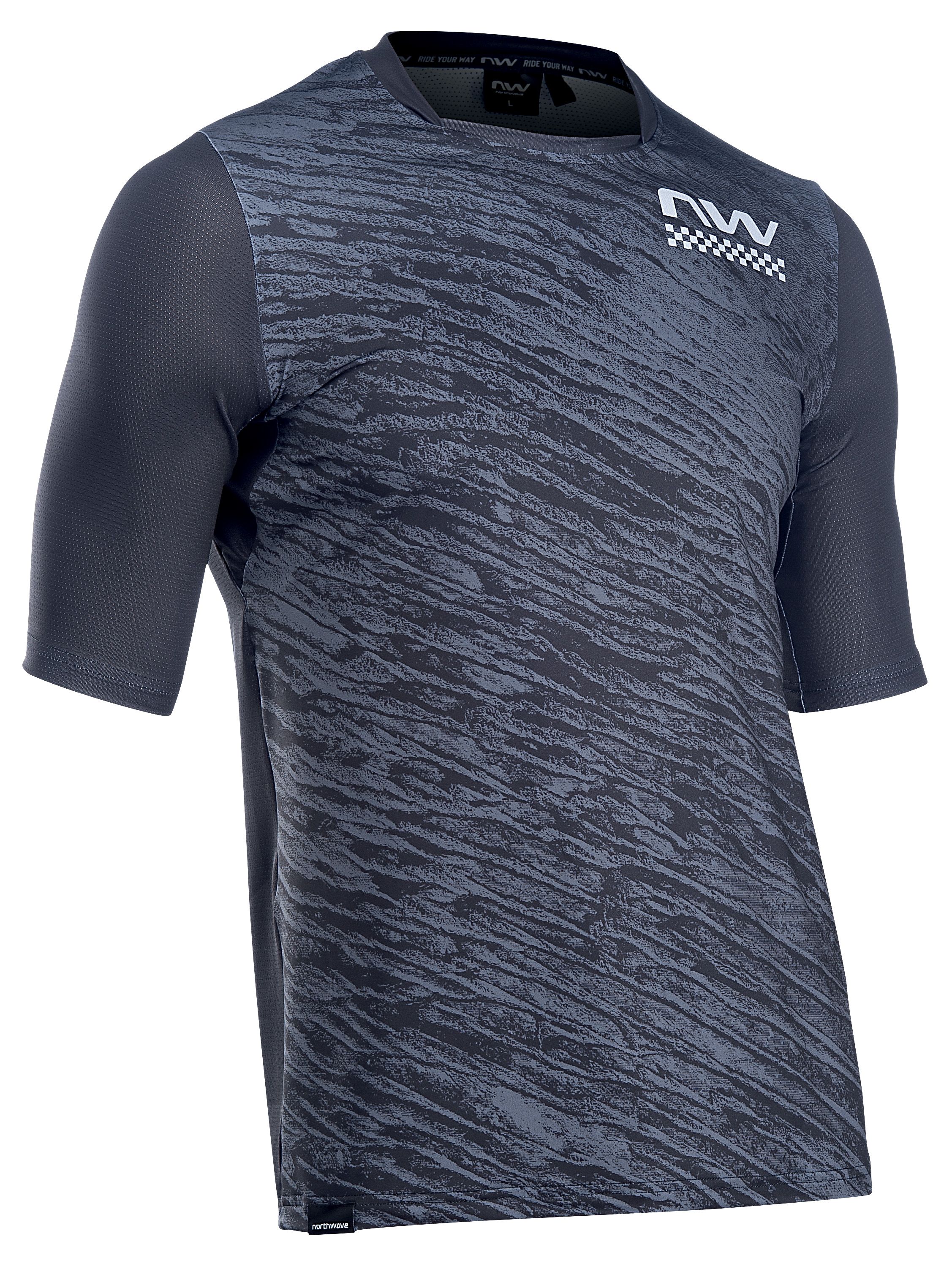 Northwave Bomb Jersey Short Sleeve, black