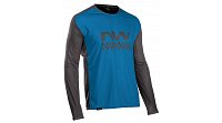 Northwave Edge Man Jersey Long Sleeve, blue/black - MEGA VÝPREDAJ -50%