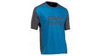 Northwave Edge Man Jersey Short Sleeve, blue/black - MEGA VÝPREDAJ -50%