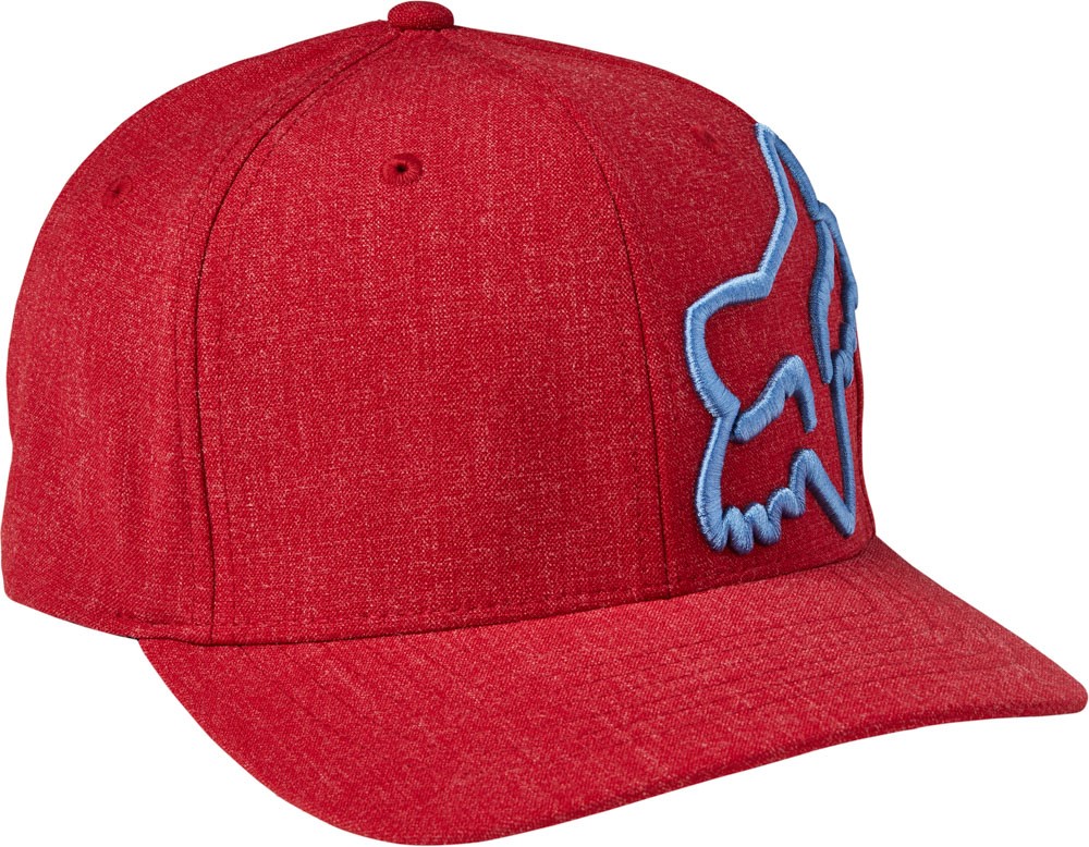 FOX Clouded Flexfit 2.0 Hat, red