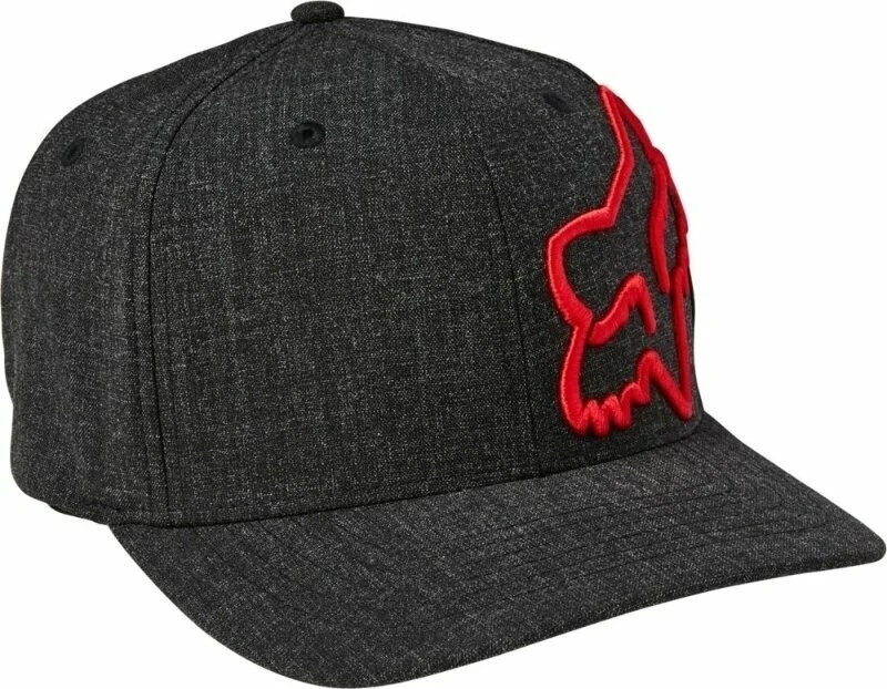 Šiltovka FOX Clouded Flexfit 2.0 Hat, black/red