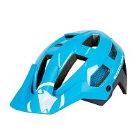 ENDURA SingleTrack Helmet, electric blue
