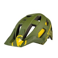 ENDURA SingleTrack Helmet, olive green