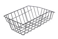 Košík oceľový na nosič veľký, s binderkou