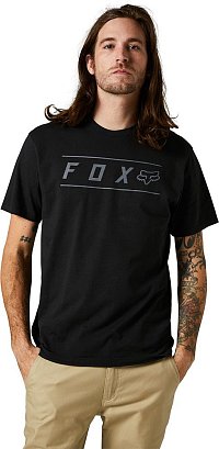 FOX Pinnacle Ss Tech Premium Tee, black/black - MEGA VÝPREDAJ -30%