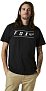 FOX Pinnacle Ss Tech Premium Tee, black/white - MEGA VÝPREDAJ -30%