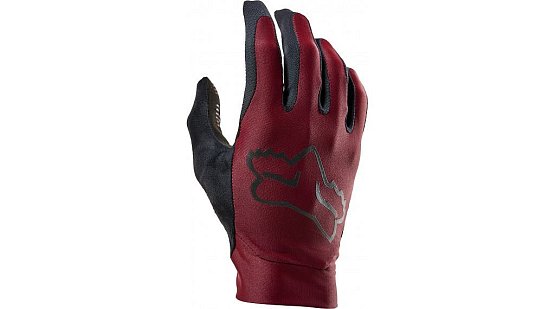 FOX Flexair Glove, dark maroon - MEGA VÝPREDAJ -30%
