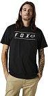 FOX Pinnacle Ss Tech Premium Tee, black/white - MEGA VÝPREDAJ -30% FOX Pinnacle Ss Tech Premium Tee, black/white - MEGA VÝPREDAJ -30%