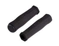 Gripy FORCE tvrdé penové, čierne