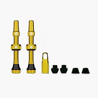 Muc-Off Tubeless Valves 44mm Gold V2 Muc-Off Tubeless Valves 44mm Gold V2