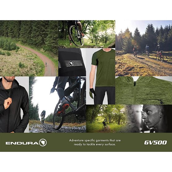 ENDURA GV500 Waterproof Jacket ExoShell40DR™, Black ENDURA GV500 Waterproof Jacket ExoShell40DR™, Black