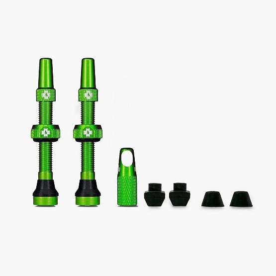 Muc-Off Tubeless Valves 44mm green V2 Muc-Off Tubeless Valves 44mm green V2