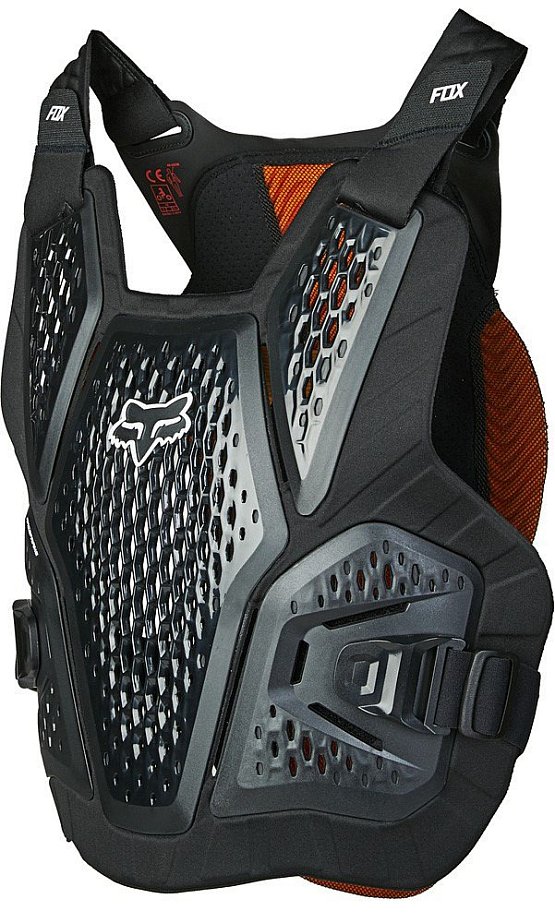 FOX Raceframe Impact Sb, Ce D3O, black, L/XL